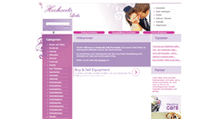 Desktop Screenshot of hochzeits-links.com